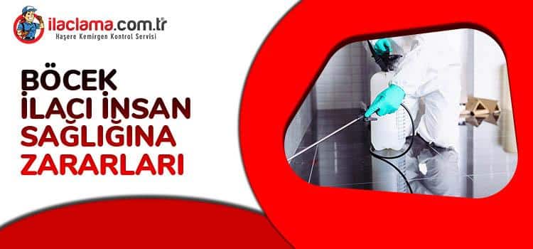 böcek ilacı zararları